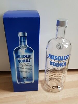 Absolut vodka magnum flasche